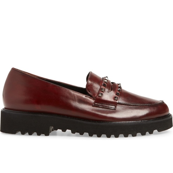 Paul Green Sofia Loafer. Color is wine - Picture 13 of 14